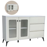 دولاب بوفيه سطح سيراميك عدة مقاسات