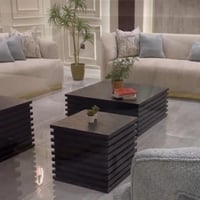 طقم طاولة خشبي مودرن