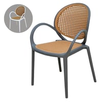 طقم 4 كراسي خارجي عدة ألوان