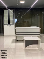 مكتب مع سكرتاريه 140 او 160سم