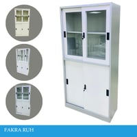 دولاب كتب بباب سحاب عدة ألوان