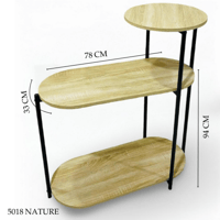 طقم 2طاولات خدمه عدة الوان