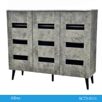 دولاب عدة مقاسات رمادي