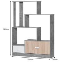 وحدة تخزين متعدد الرفوف عدة الوان