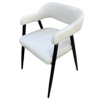 كرسي طعام ابيض