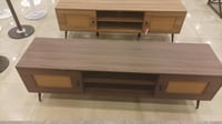 طاولة تلفزيون 160 سم لون كوفي