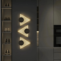 جداري ليد مودرن شكل مثلث