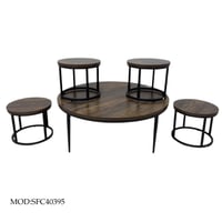 طقم طاولات و خدمة أرضي عدة ألوان