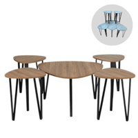 طقم طاولات وسط عدة الوان