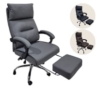 طقم 2كرسي مكتب جلد عدة الوان