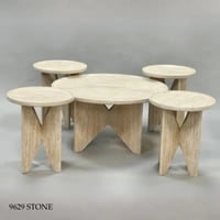 طقم طاولات وسط عدة الوان