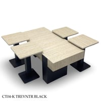 طقم 4و6 طاولات وسط عدة ألوان