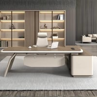 مكتب مع سكرتاريه فخم عدة مقاسات