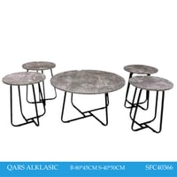 طقم طاولات عدة الوان