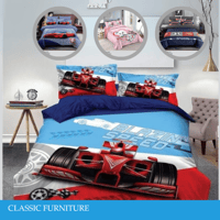 طقم مفرش اطفال 4 قطع عدة الوان