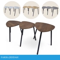 طقم طاولات خدمة عدة ألوان