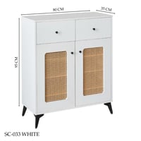 دولاب ابيض عدة مقاسات