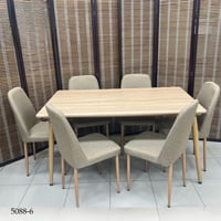 طقم طاولات طعام 6و4 كراسي عدة الوان