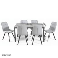 طقم طاولة بورسلان 4و6 كراسي عدة الوان