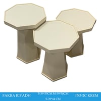 طقم طاولات خدمة تركي عدة الوان