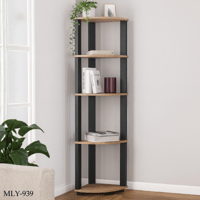 رف تخزين بزاوية عدة ألوان