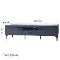 طاولة بلازما رمادي غامق 140و160و180و200 سم