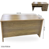 مكتب مع ادراج عدة مقاسات وألوان