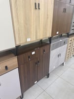 دولاب بابين أو ثلاث أبواب لون كوفي