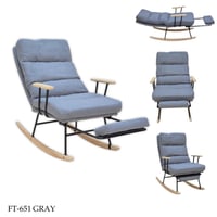 كرسي هزاز قابل للتمدد عدة الوان