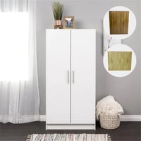 دولاب ملابس بابين وأربع ابواب عدة الوان