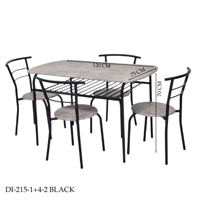 طقم طاولات طعام 4و6كراسي خشب عدة ألوان