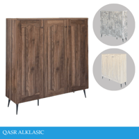 دولاب مودرن ثلاثة أبواب عدة ألوان