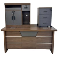 طقم مكتب مع سكرتارية مقاس 160 سم