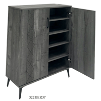 دولاب أحذية بابين وثلاث أبواب عدة ألوان