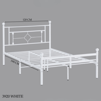 سرير لون ابيض عدة مقاسات