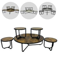 طقم طاولات خدمة عدة ألوان