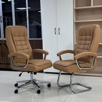 طقم 2 كراسي مكتب عدة ألوان