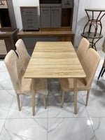 طقم طاولات طعام 6و4 كراسي عدة الوان