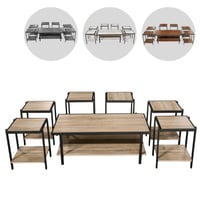 طقم طاولات خدمه عدة الوان