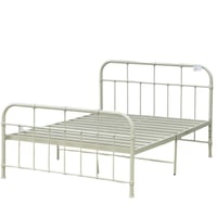 سرير عدة مقاسات لون أبيض