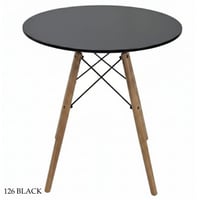 طاولة دائرة خشب عدة ألوان ومقاسات