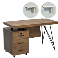 طاولة مكتب مودرن 120سم عدة الوان