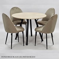 طقم طاولة طعام 4 كراسي عدة الوان