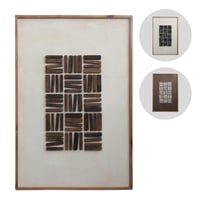 لوحة جدارية لون خشبي عدة الوان 120 سم