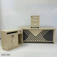 مكتب مع سكرتارية 180 سم