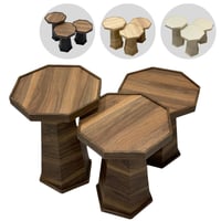 طقم طاولات خدمة تركي عدة الوان