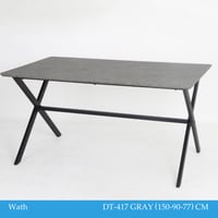 طاولة 150 سم رمادي