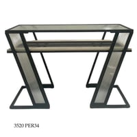 مدخل زجاج وراتان عدة الوان