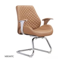 كرسي مكتب دوار وثابت جلد عدة ألوان