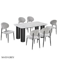 طقم طاولة طعام رخام 4و6 كراسي عدة ألوان